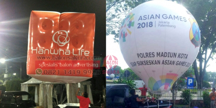 Rental Balon Udara Promosi | 082114199928 BALON SAKURA