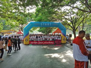 balon gate bhayangkara color run