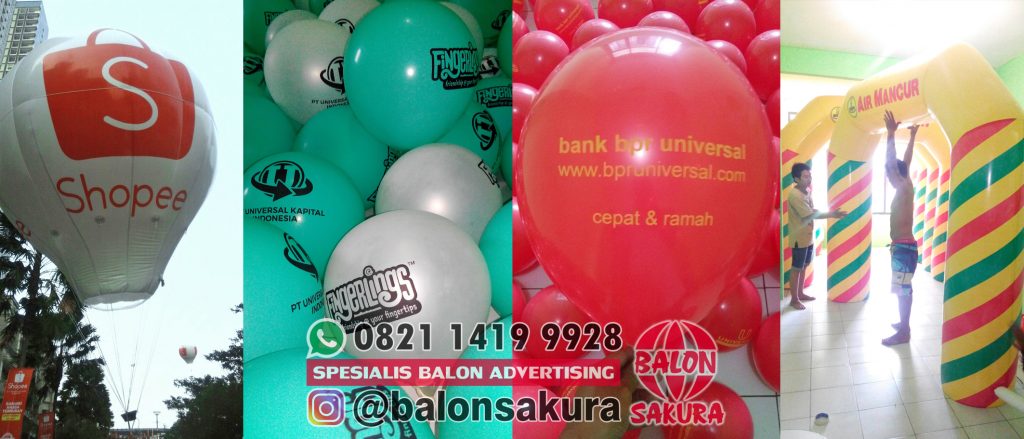 balon sablon tegal & balon promosi