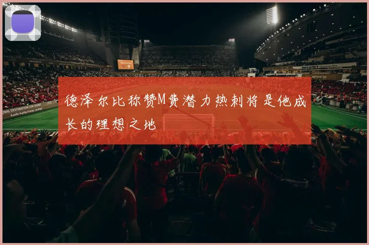 德泽尔比称赞M费潜力热刺将是他成长的理想之地