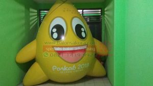 balon maskot porkab 2018